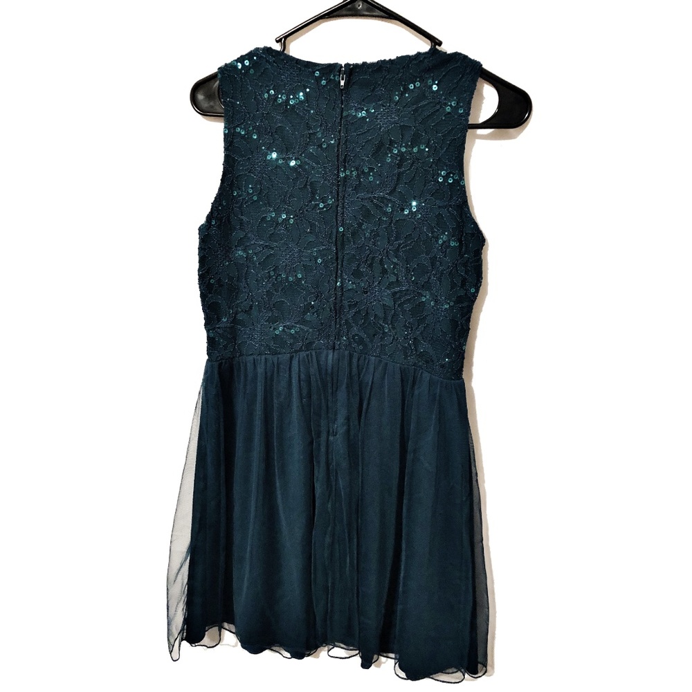 Speechless Dark Teal Cocktail Dress - Picture 2 of 2